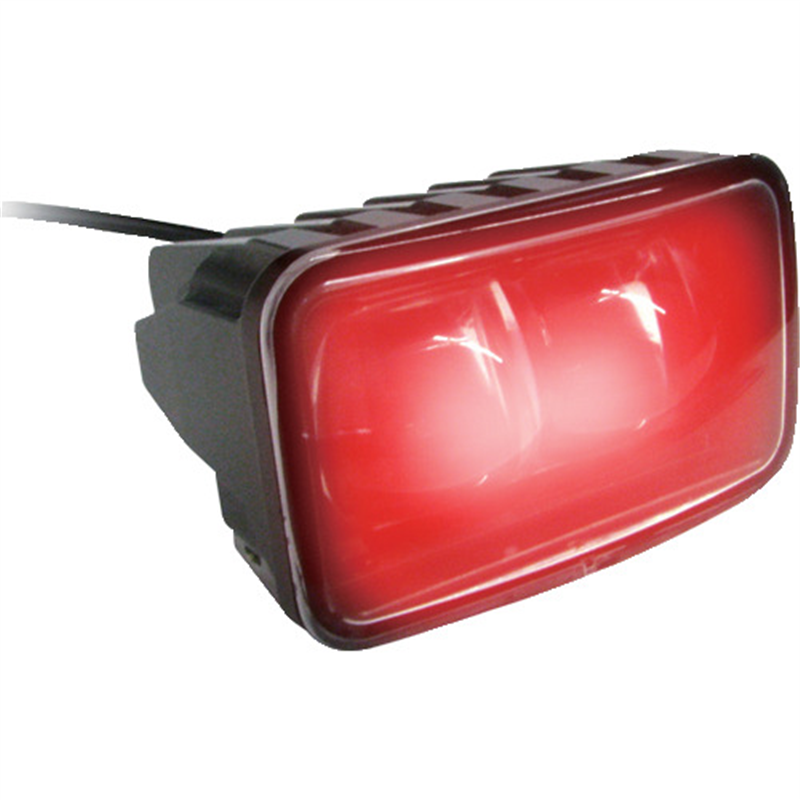 青木製作所 フォークリフト向け LEDラインライト(赤色) 1個（ご注文単位1個）【直送品】