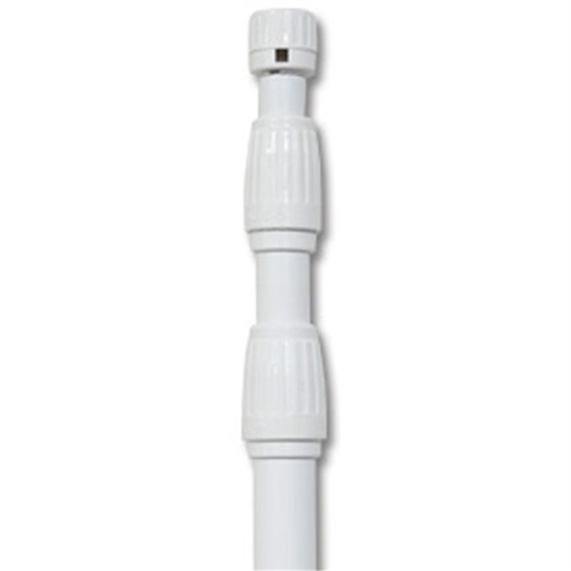 ジャストCorp. 標準のぼり用ショートポール(3m)【白】 1本（ご注文単位1本）【直送品】