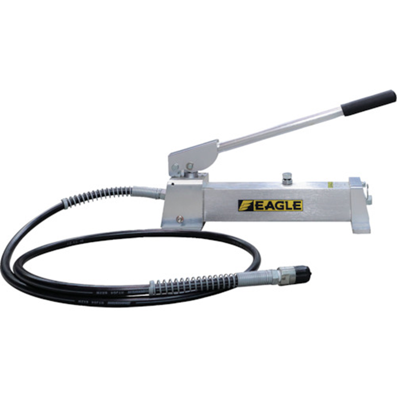 イーグル アルミ製単動油圧ポンプ+ホースセット 1台（ご注文単位1台）【直送品】
