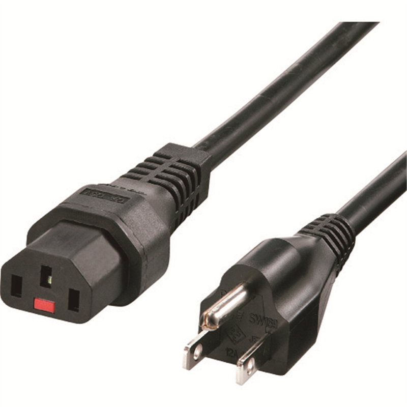 SANWA 抜け防止ロック電源コード(2m) 1本（ご注文単位1本）【直送品】