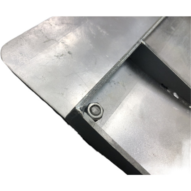 アラオ 段差解消スロープ ジェントルスロープ(スチール)高さ調節 1枚（ご注文単位1枚）【直送品】