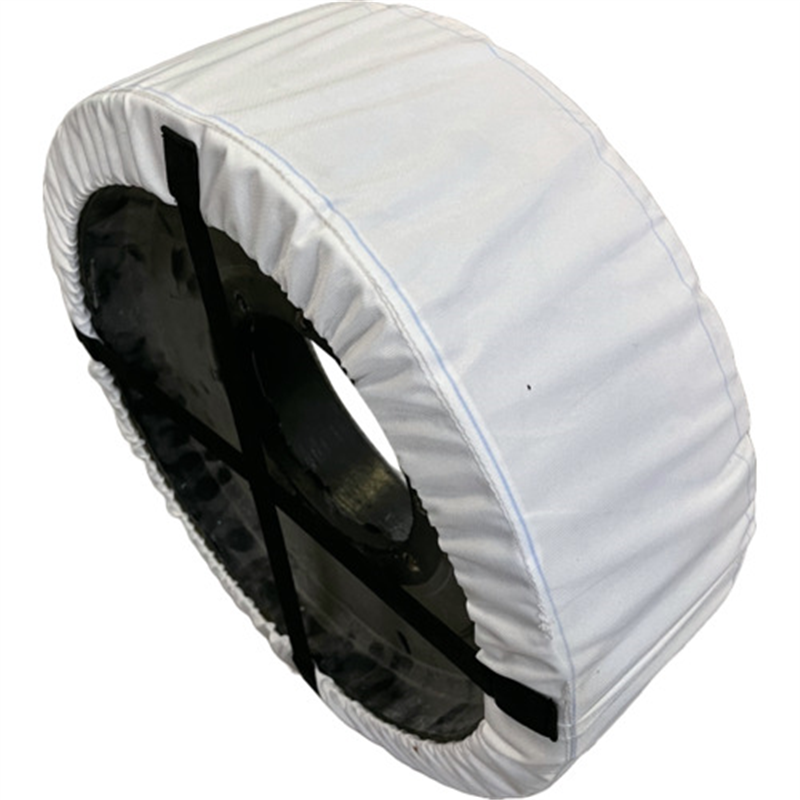 アラオ 高所作業車用タイヤカバー タイヤ養生カバー3011 1枚（ご注文単位4枚）【直送品】