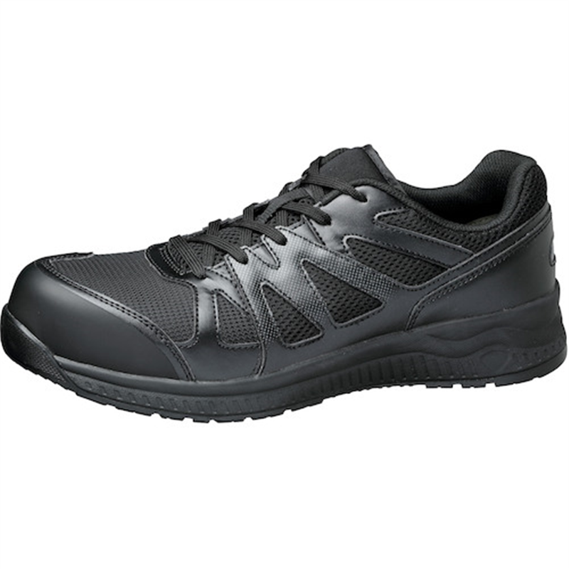 ミドリ安全 アクティブセフティ ワークスニーカー AS-10 ブラック 26.5cm 1足（ご注文単位1足）【直送品】