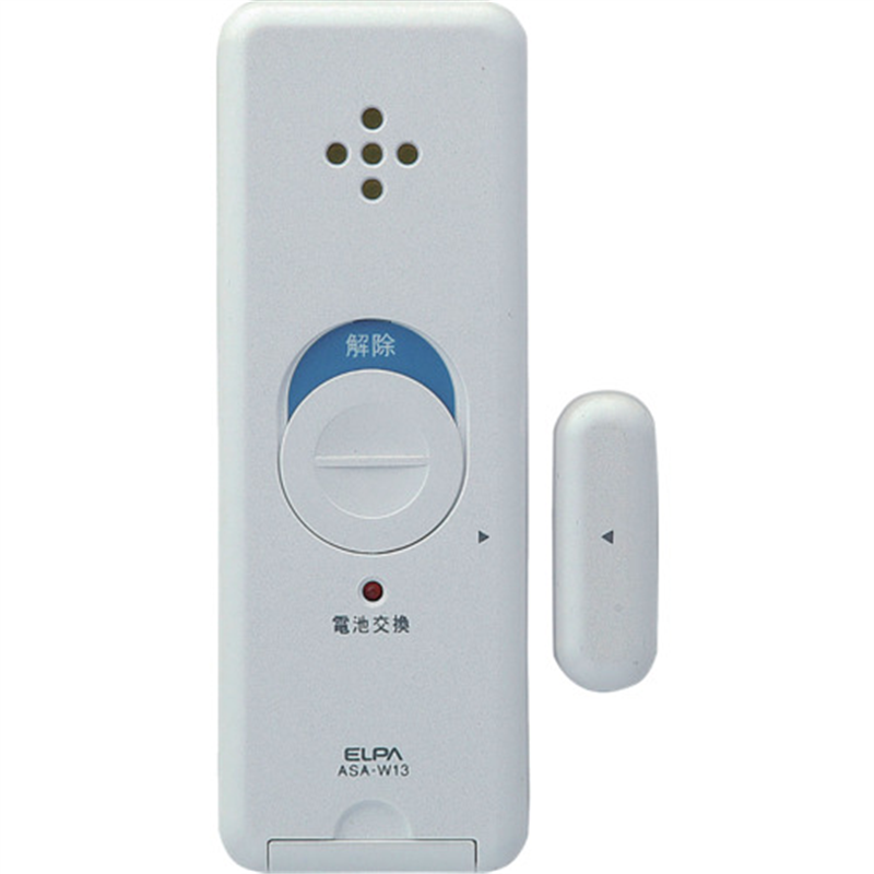 ELPA 窓ピタッアラーム 衝撃&開放検知4P 1セット（ご注文単位1セット）【直送品】