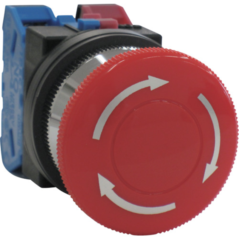 IDEC Φ30プッシュロックターンリセット型押ボタンスイッチ 1個（ご注文単位1個）【直送品】