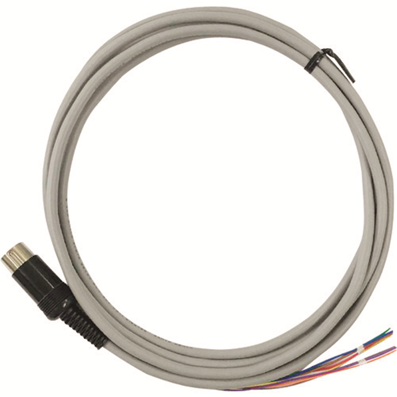 A&D 接続ケーブル(DIN8~バラ線､2m) AX-KO5862-S200 1本（ご注文単位1本）【直送品】