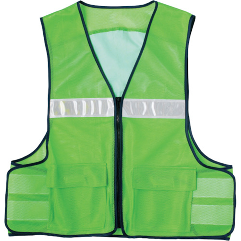 アイトス メッシュゼッケンベスト AZ8700 グリーン フリー 1着（ご注文単位1着）【直送品】