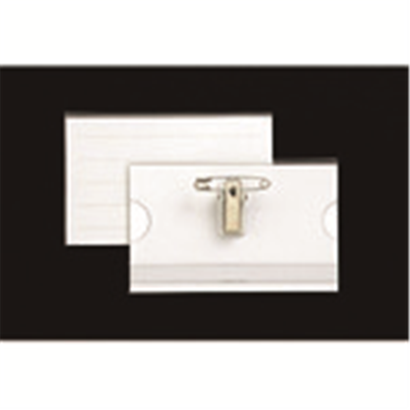 JTX 177187)名刺型ハード名札 再生PET B017J  1枚（ご注文単位1枚）【直送品】