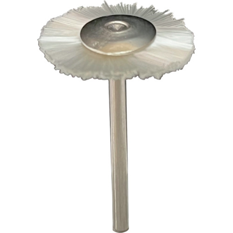 リューター 軸付ホイール型ブラシ軸径(mm):2.34毛材:ナイロン 1袋（ご注文単位1袋）【直送品】