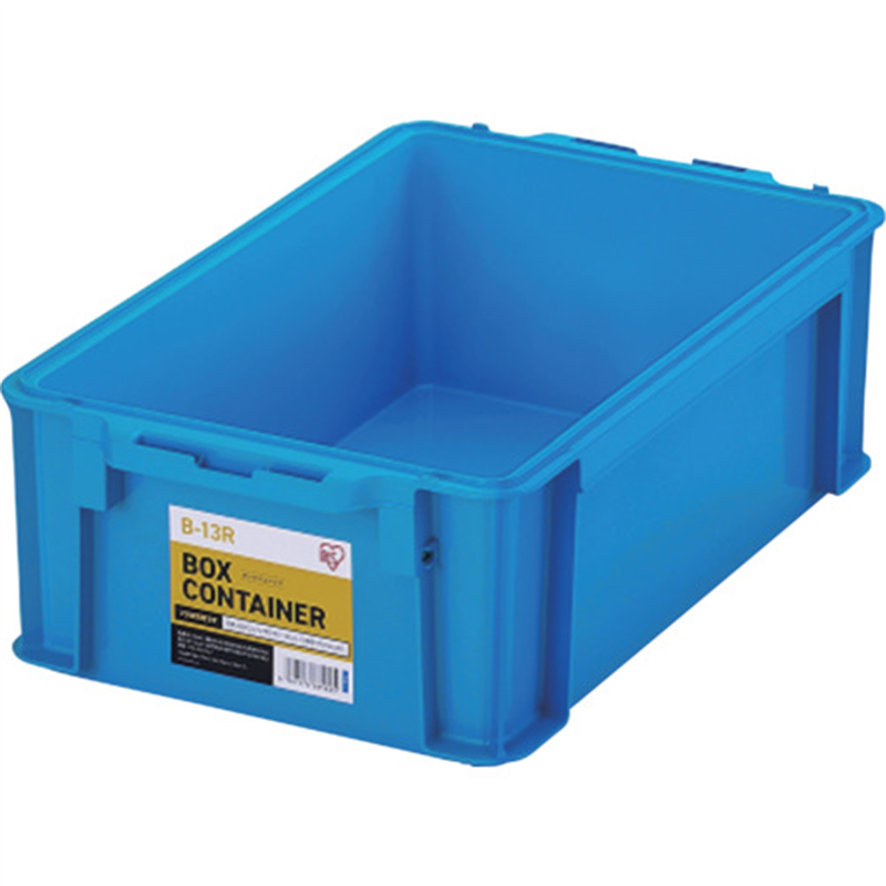 IRIS 299210 BOXコンテナ B-13R ブルー 1個（ご注文単位1個）【直送品】