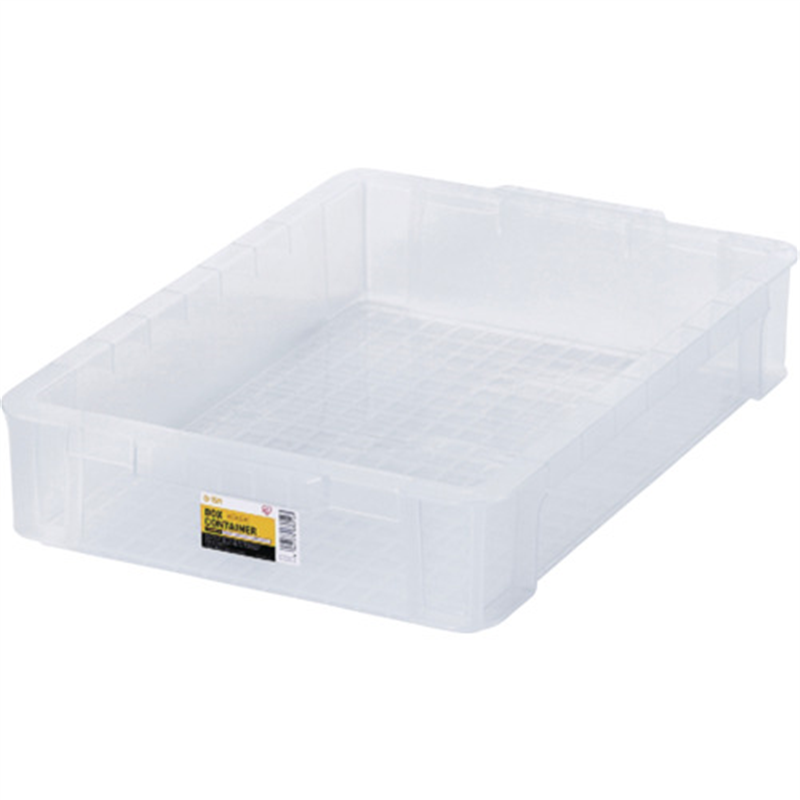 IRIS 299242 BOXコンテナ B-15R クリア 1個（ご注文単位1個）【直送品】