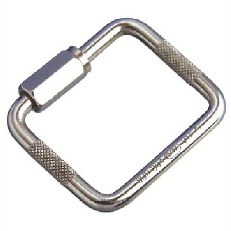 水本 ステンレス 四角リングキャッチ 線径4mm 長さ34mm 1個（ご注文単位1個）【直送品】