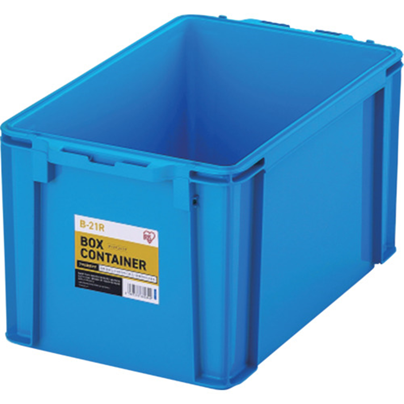 IRIS 299212 BOXコンテナ B-21R ブルー 1個（ご注文単位1個）【直送品】