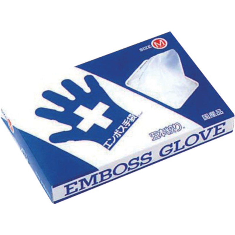 東京パック B#30エンボス手袋五本絞り化粧箱(200枚入)S 1箱（ご注文単位1箱）【直送品】