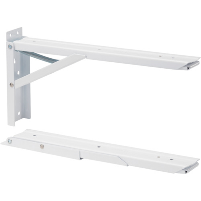 TANNER 大型おりたたみ棚受けジャンボ 45cm 白 1組（ご注文単位1組）【直送品】