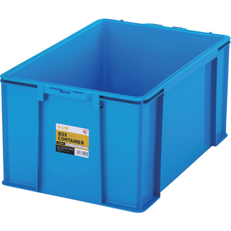 IRIS 299218 BOXコンテナ B-65R ブルー 1個（ご注文単位1個）【直送品】
