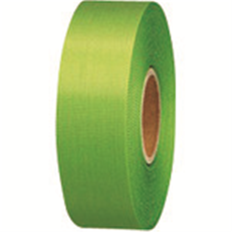 JTX 830087)カラ-リボン黄緑 24mmX25m B824J-YG 1巻（ご注文単位1巻）【直送品】