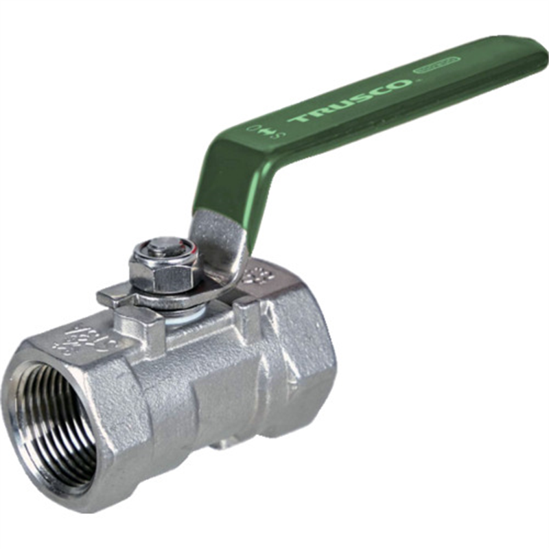 TRUSCO ボールバルブ レデューストボアタイプ(800型・ステンレスSCS14A)3/4 1個（ご注文単位1個）【直送品】