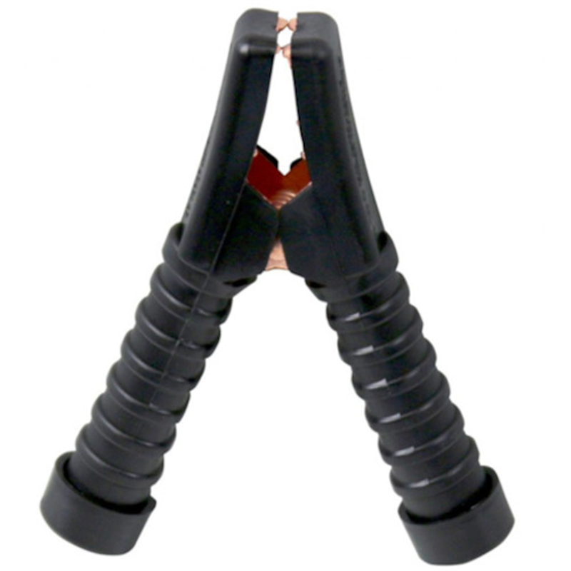 Meltec ブースタークリップ 絶縁カバー付き 黒 100A 1個(ご注文単位1個)【直送品】