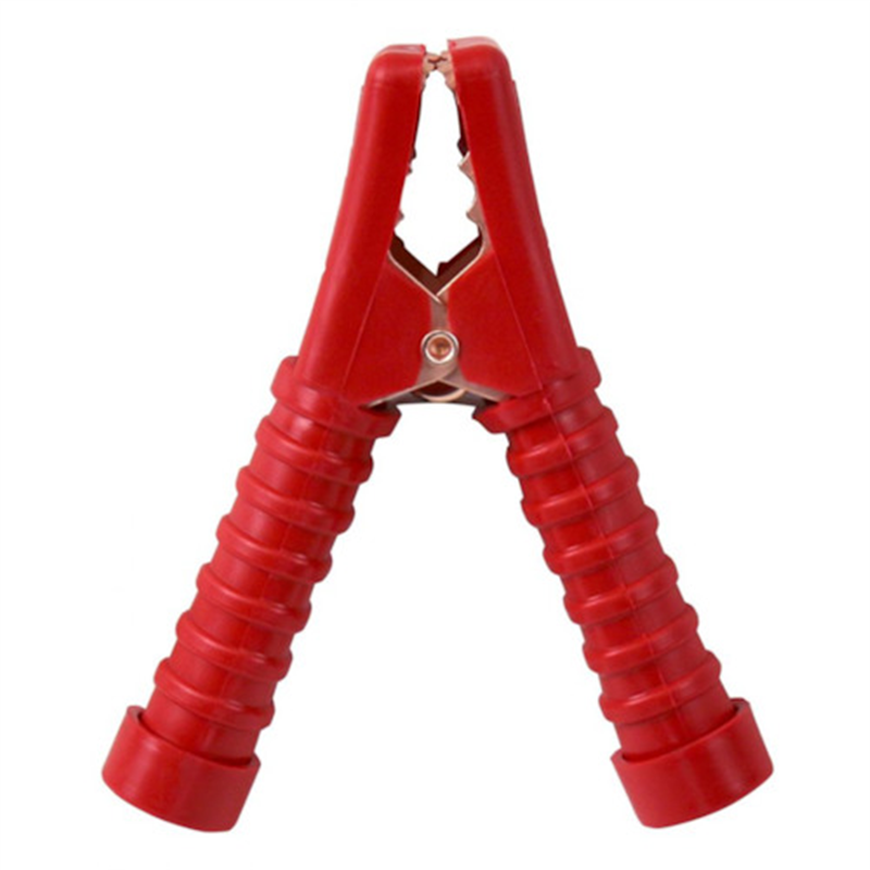 Meltec ブースタークリップ 絶縁カバー付き 赤 100A 1個(ご注文単位1個)【直送品】