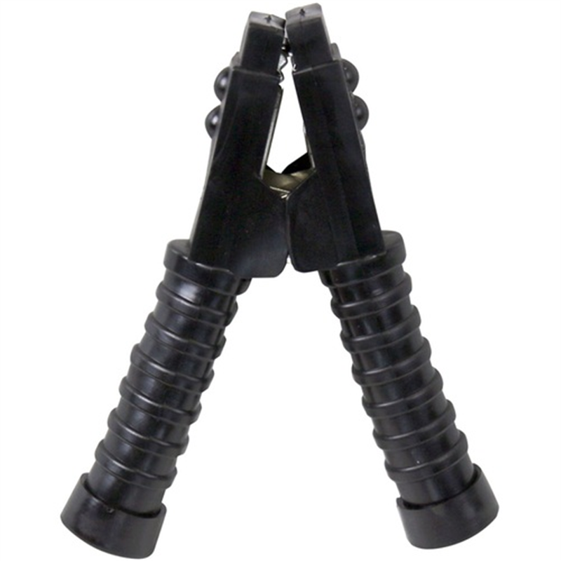 Meltec ブースタークリップ 絶縁カバー付き 黒 200A 1個(ご注文単位1個)【直送品】