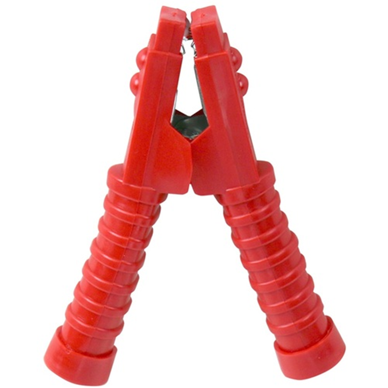 Meltec ブースタークリップ 絶縁カバー付き 赤 200A 1個(ご注文単位1個)【直送品】