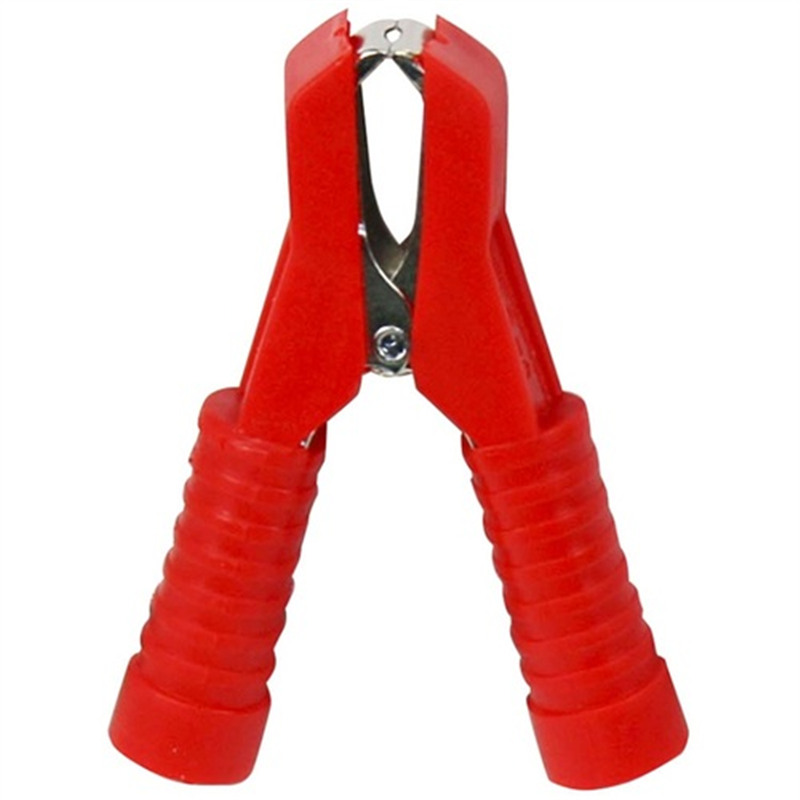 Meltec ブースタークリップ 絶縁カバー付き 赤 25A 1個(ご注文単位1個)【直送品】