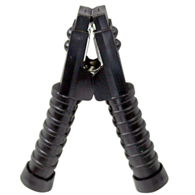 Meltec ブースタークリップ 絶縁カバー付き 黒 300A 1個(ご注文単位1個)【直送品】