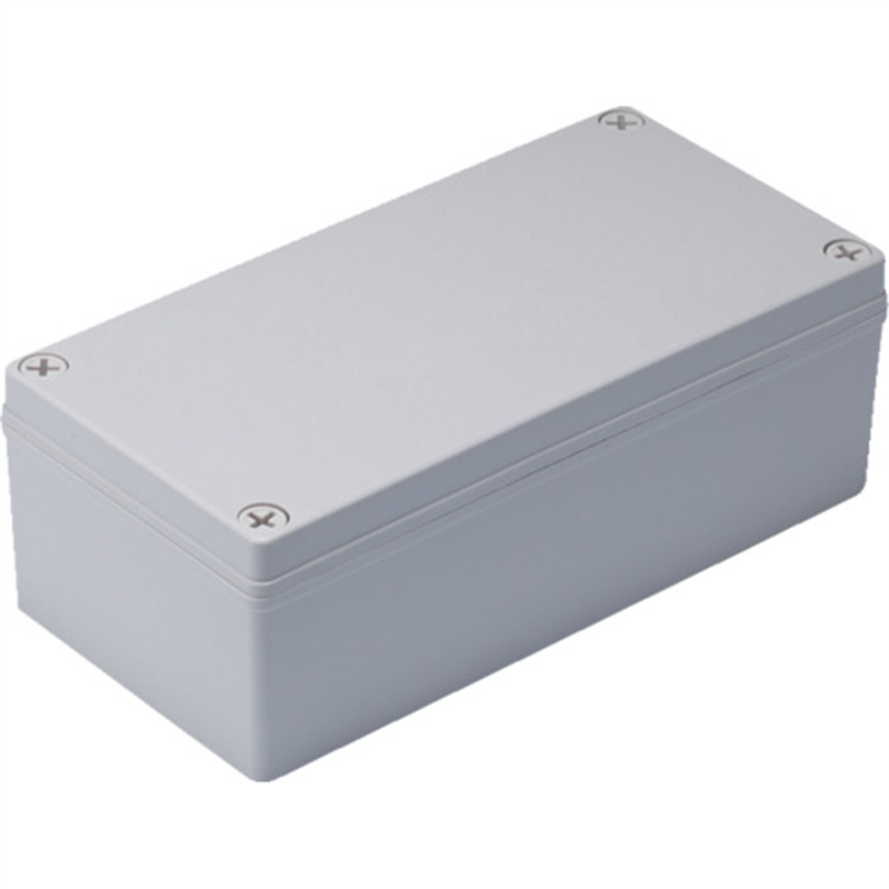 タカチ 防水・防塵ボックス ホワイトグレー 100×200×70 1台（ご注文単位1台）【直送品】