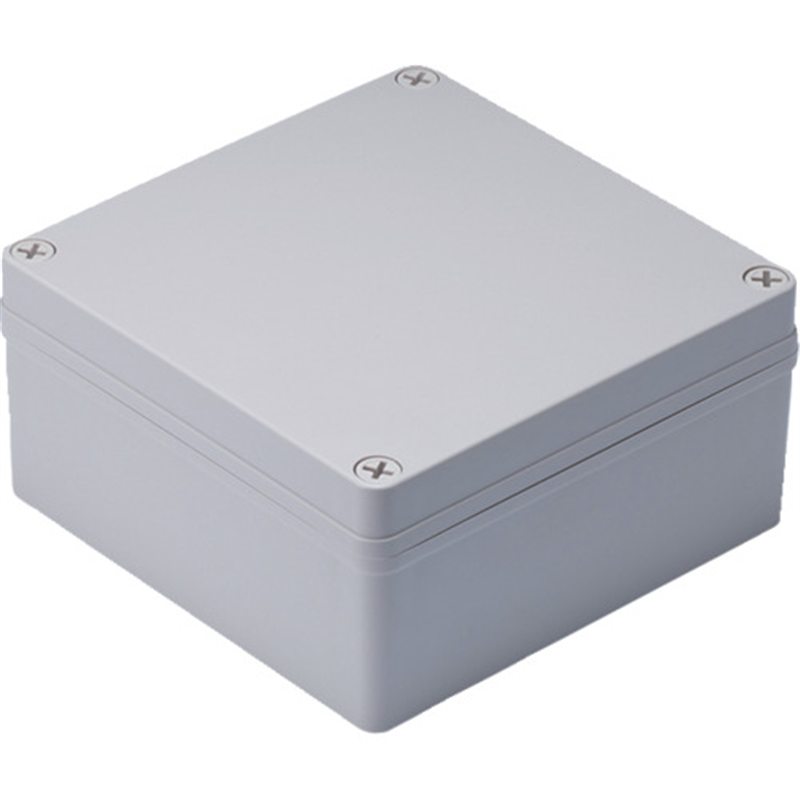 タカチ 防水・防塵ボックス ホワイトグレー 150×150×75 1台（ご注文単位1台）【直送品】