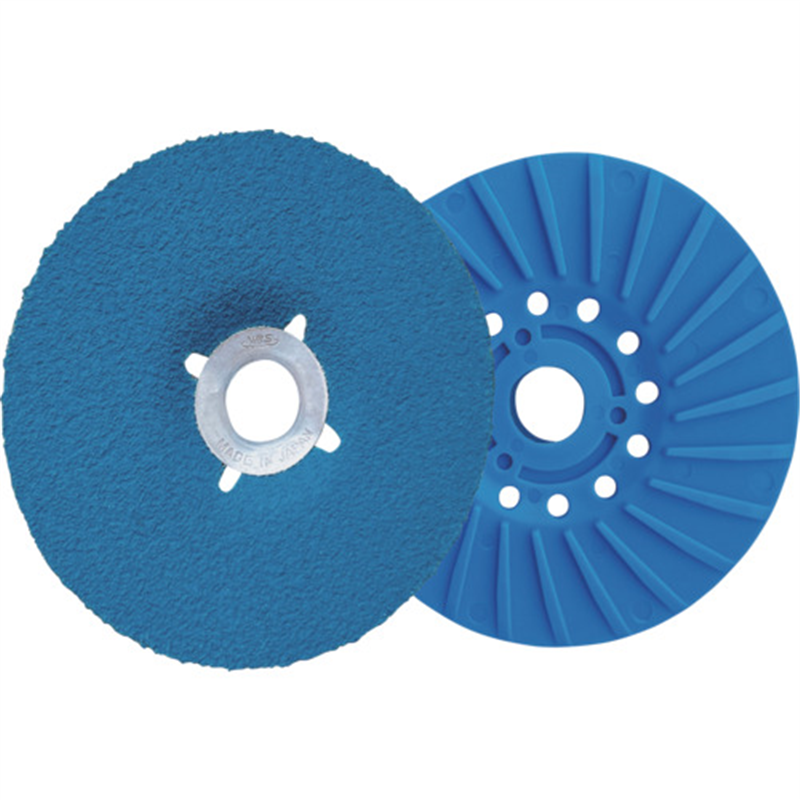 NRS セラミックディスク ブルーセラックオフセットタイプ15孔用 セパレート 100×15 #80 1枚（ご注文単位10枚）【直送品】