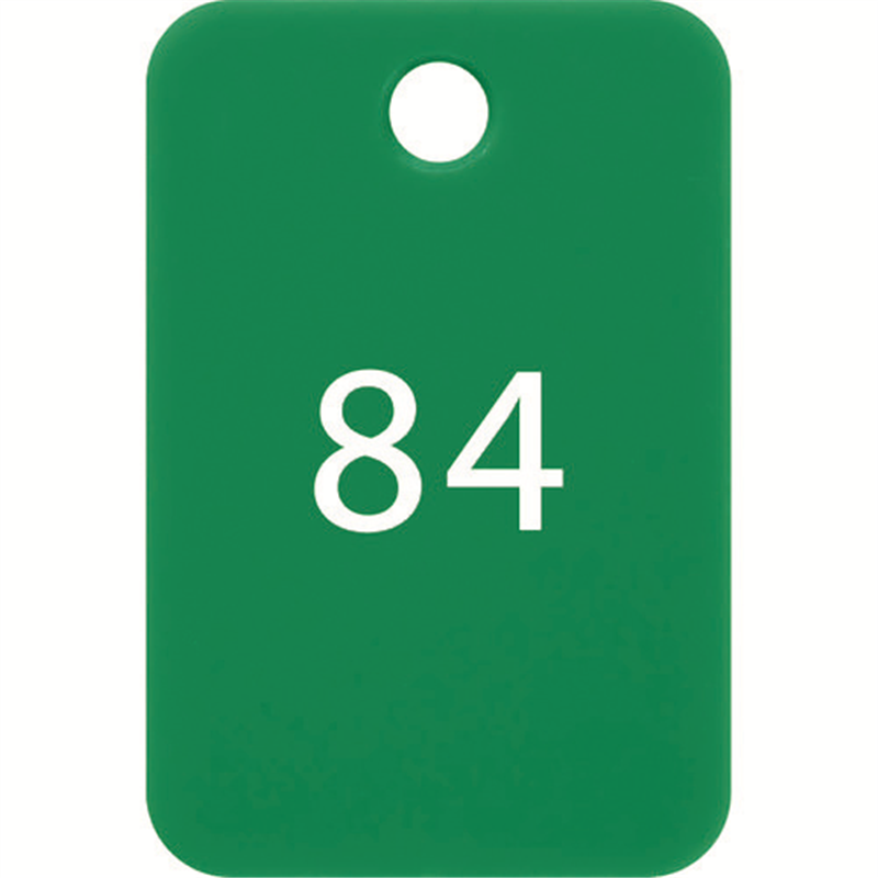OP 番号札 四角 大 番号入り76~100 緑 (25枚入) 1箱（ご注文単位1箱）【直送品】