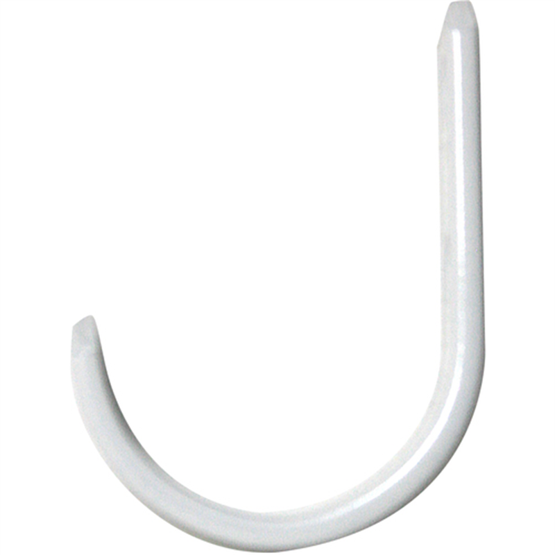 WAKI バラ カラーJフック BH-602 40MM シロ 1個（ご注文単位1個）【直送品】