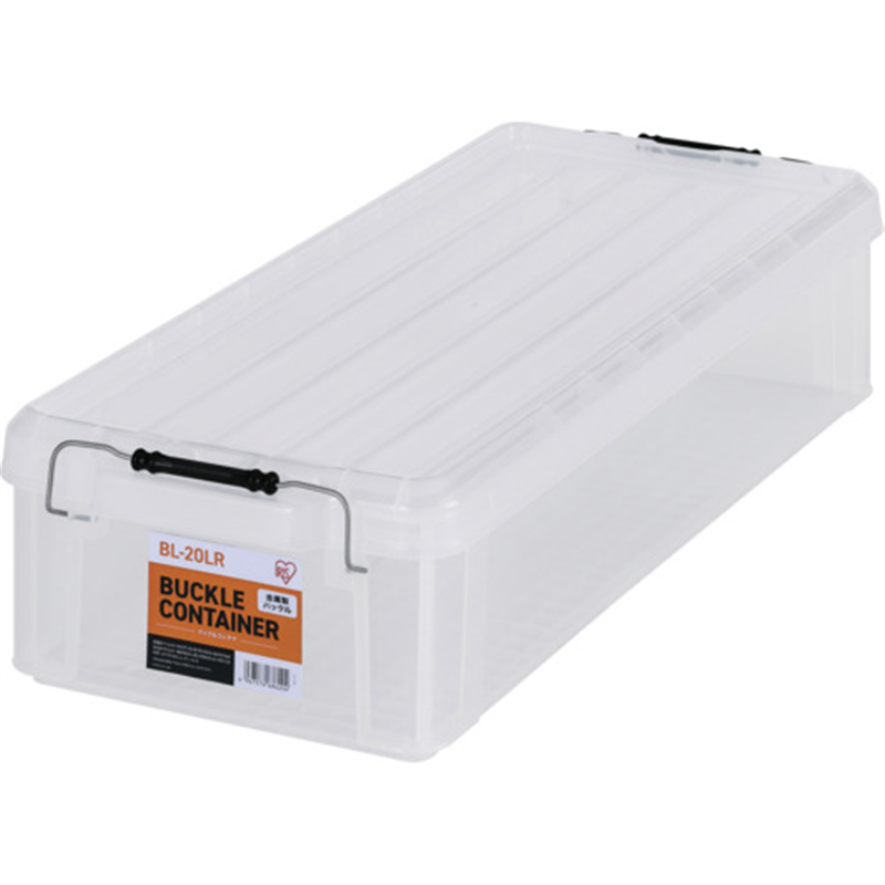 IRIS 299248 バックルコンテナ クリア 1個（ご注文単位1個）【直送品】