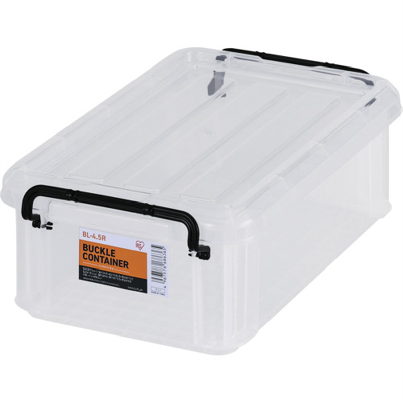 IRIS 299264 バックルコンテナ クリア 1個（ご注文単位1個）【直送品】