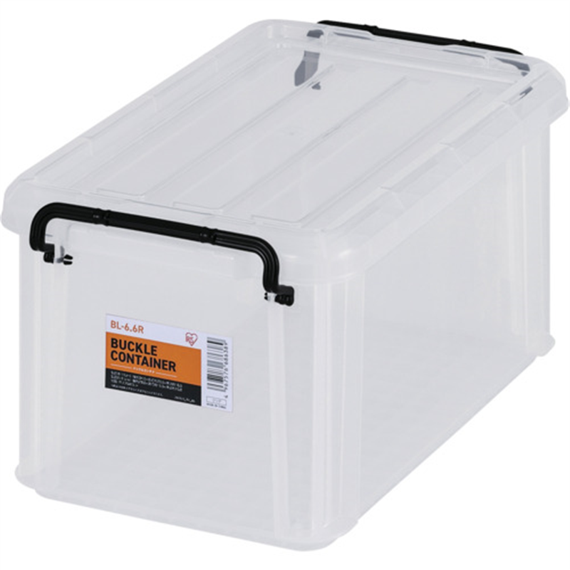 IRIS 299266 バックルコンテナ クリア 1個（ご注文単位1個）【直送品】