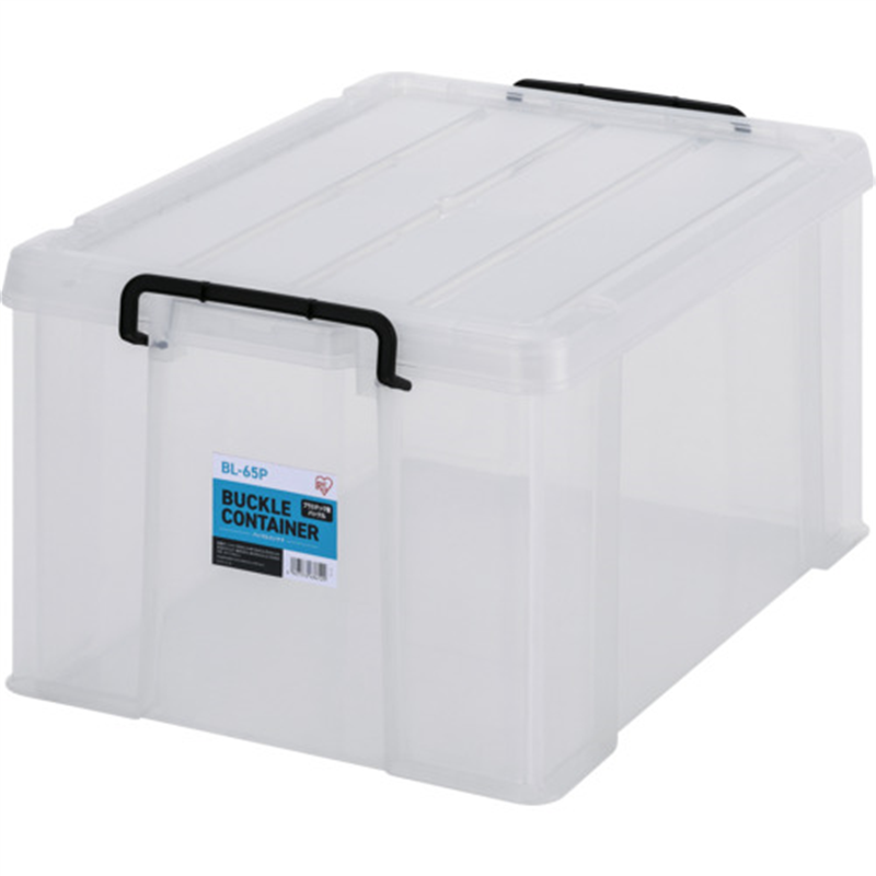 IRIS 299240 バックルコンテナ クリア 1個（ご注文単位1個）【直送品】