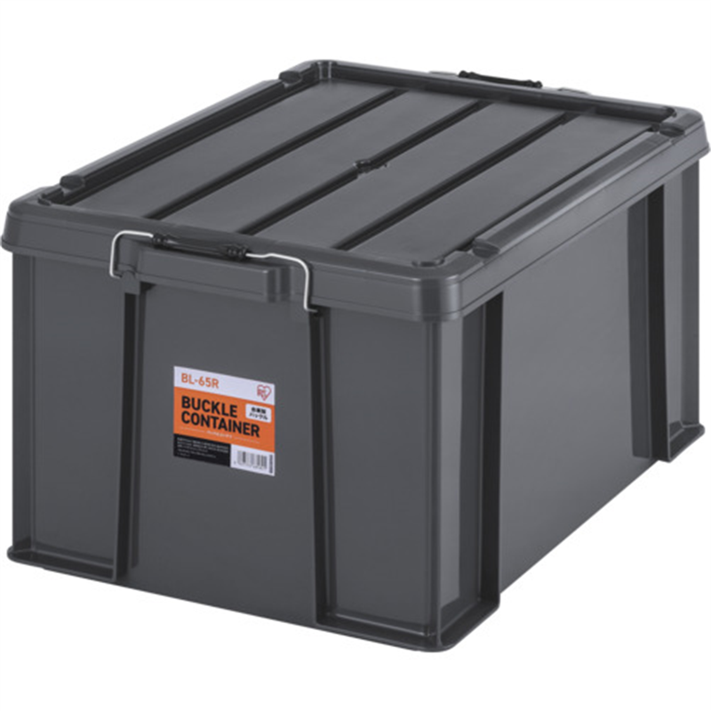 IRIS 299208 バックルコンテナ BL-65R チャコールグレー 1個（ご注文単位1個）【直送品】