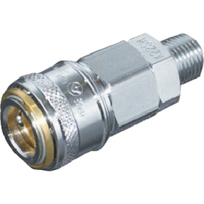 ヤマト ワンプッシュ式ソケット(めねじ取付用)BLK23-SM 1個（ご注文単位1個）【直送品】