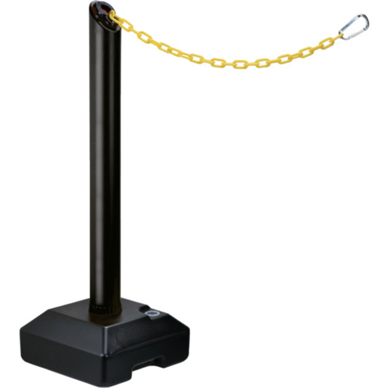 Reelex プラチェーン内蔵ポールバリネオ2 ブラック 1本（ご注文単位1本）【直送品】