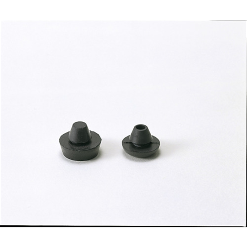 タカチ 差込ゴム足 色:黒 (10個入) 1袋（ご注文単位1袋）【直送品】