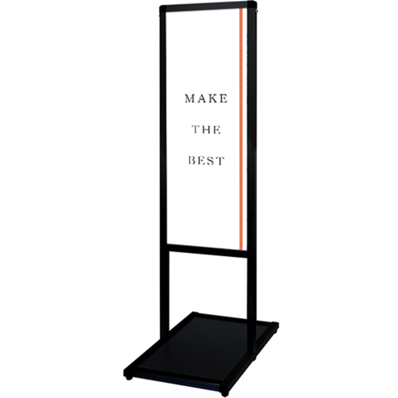 TOKISEI ブラックバリウスメッセージスタンド アクリルタイプ A3縦縦 1台（ご注文単位1台）【直送品】