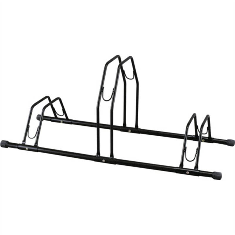 IRIS 206339 自転車スタンド(3台用) ブラック 1台（ご注文単位1台）【直送品】