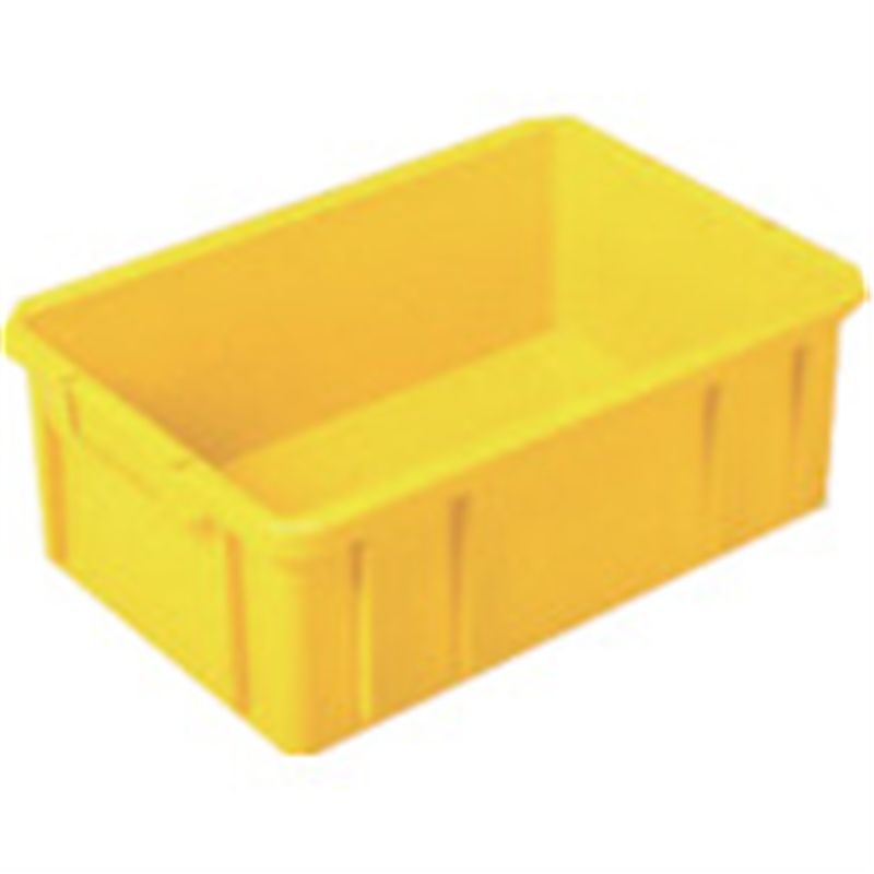 ヒシ C型コンテナ 黄 1セット（ご注文単位1セット）【直送品】