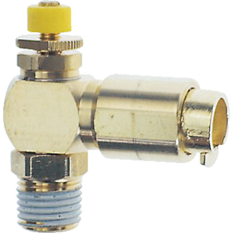 チヨダ タッチHスピードコントローラα(金属)メーターアウト10mm・R3/8 1個（ご注文単位1個）【直送品】