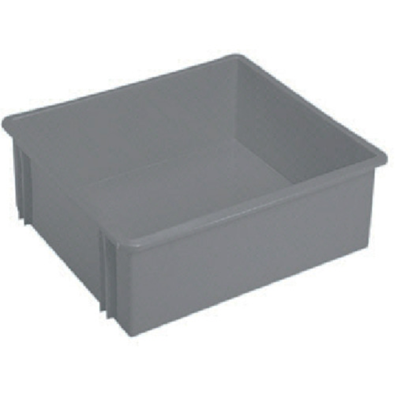 ヒシ C型コンテナ グレー 1個（ご注文単位1個）【直送品】