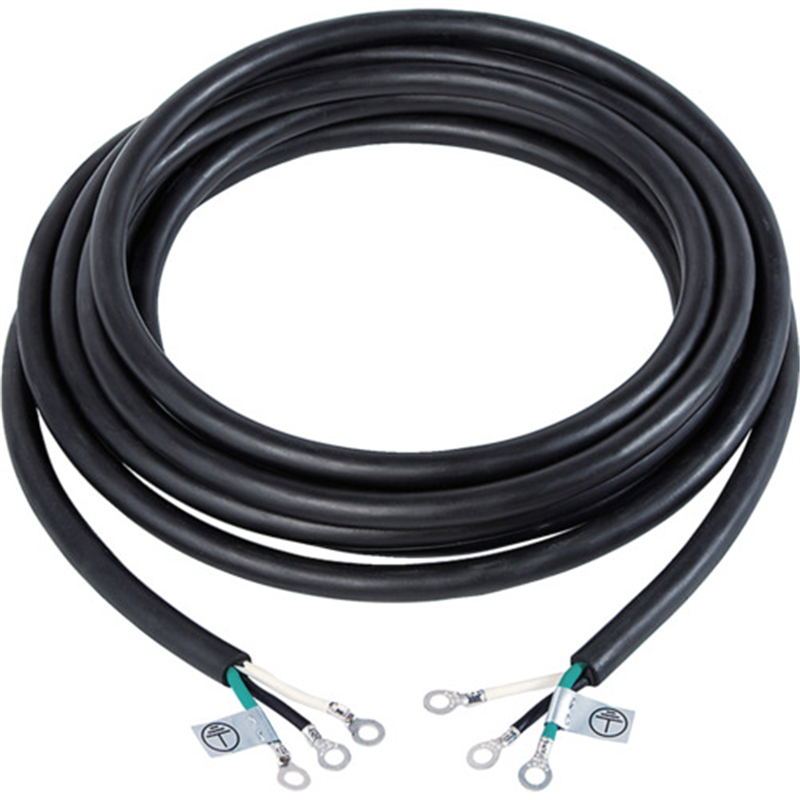 NAKATOMI 電源コード 3芯×2SQ×5m 単相200V用 1本（ご注文単位1本）【直送品】