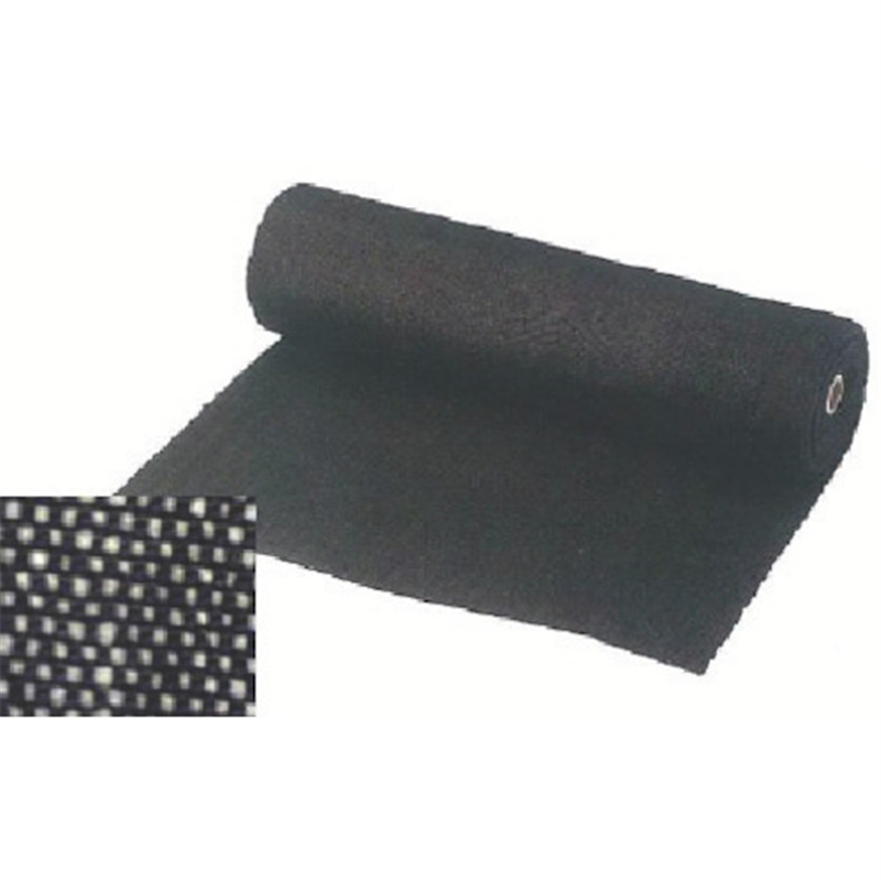 萩原 カーボンクロス(養生シート) C-780 ブラック/ホワイト 1m×30m 1本（ご注文単位1本）【直送品】