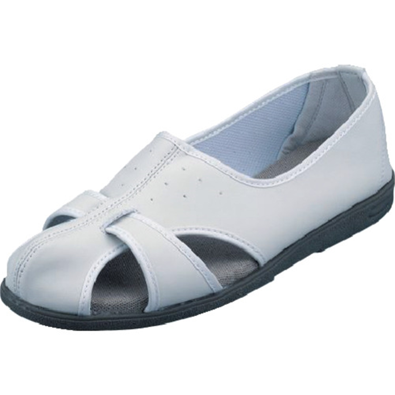 シモン 静電作業靴 クリーンエースCA-80 24.5cm 1足（ご注文単位1足）【直送品】