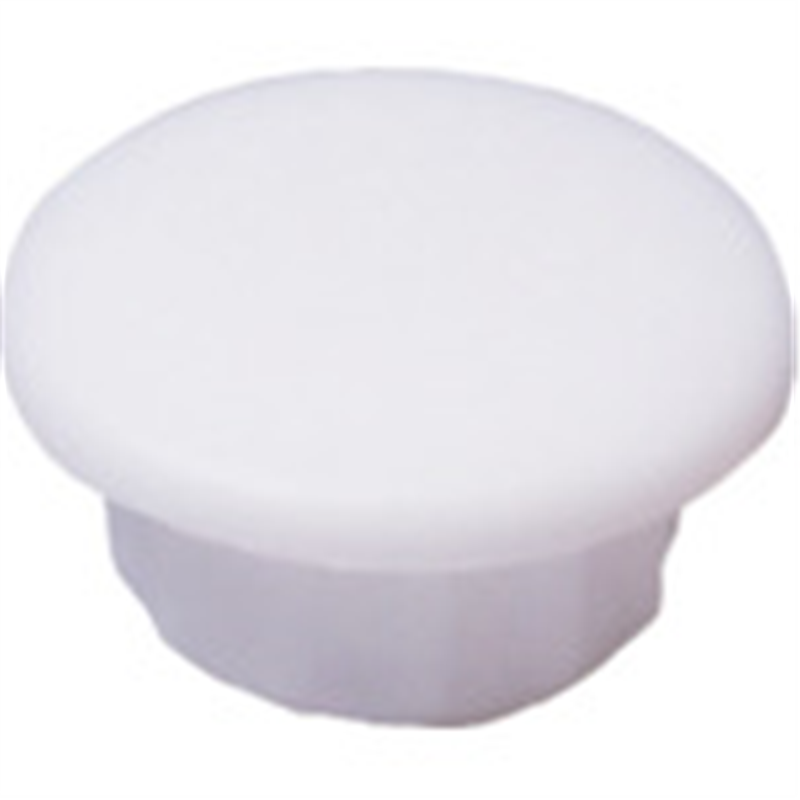 ダンドリビス 穴キャップ(8mm)ホワイトA8-1   ブリスターパック 1パック（ご注文単位1パック）【直送品】